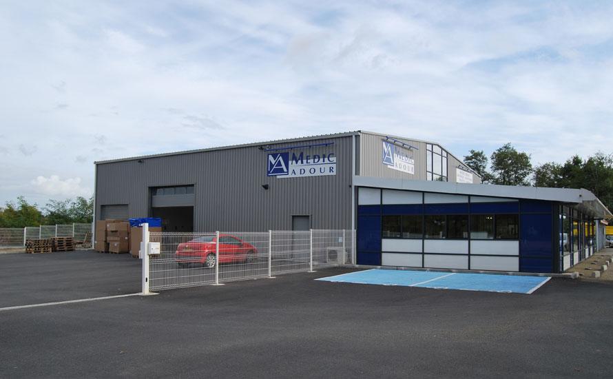 Agrandissement du local de Médicadour