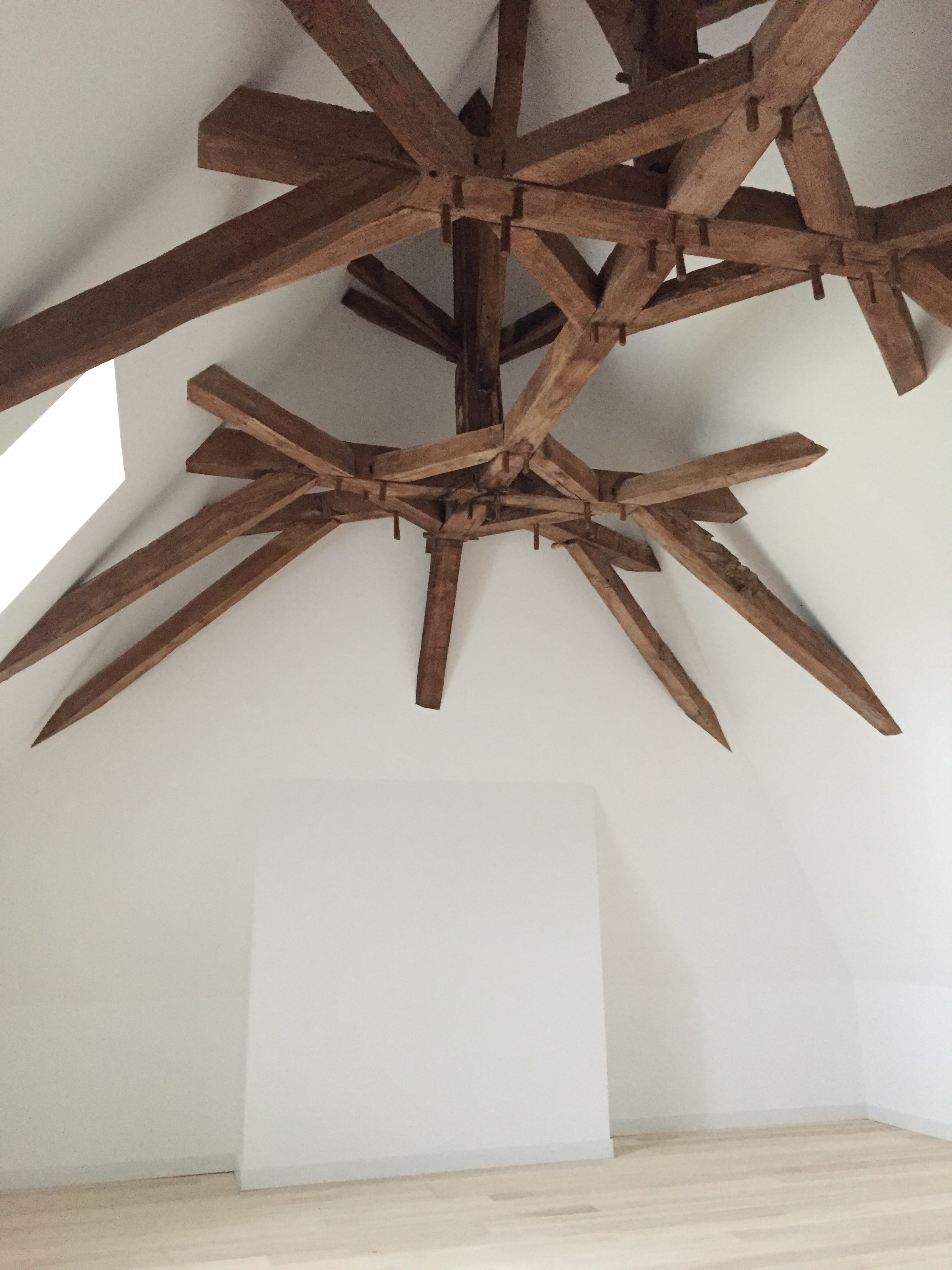 Réalisation de plafond rampant en rénovation