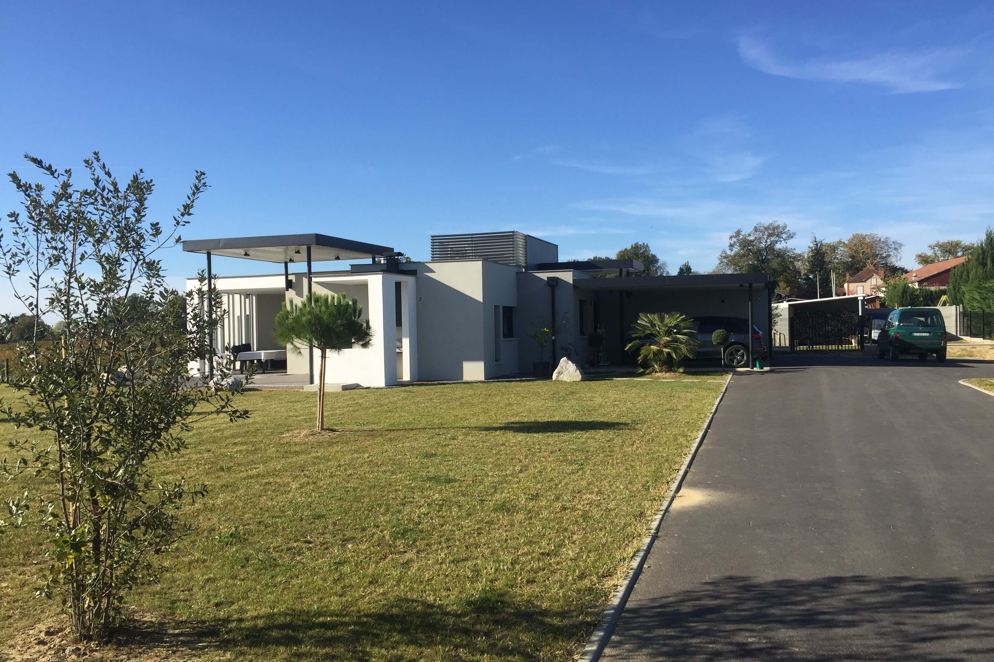 Maison neuve construite à Lanne-Soubiran