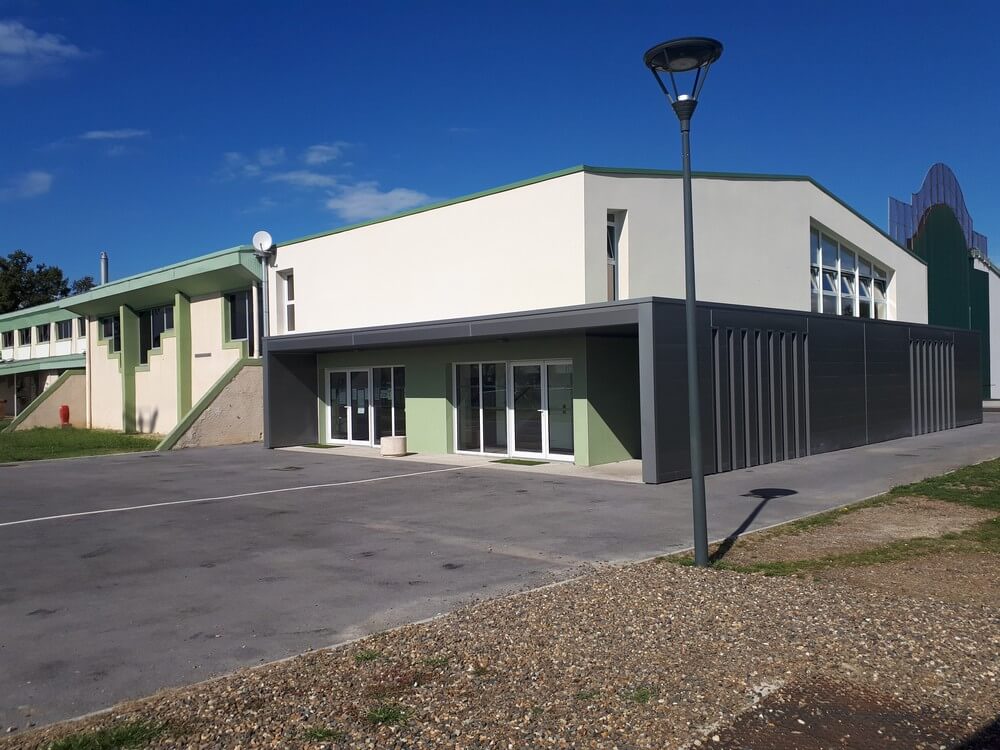 Salle omnisports d'Aire sur l'Adour après extension