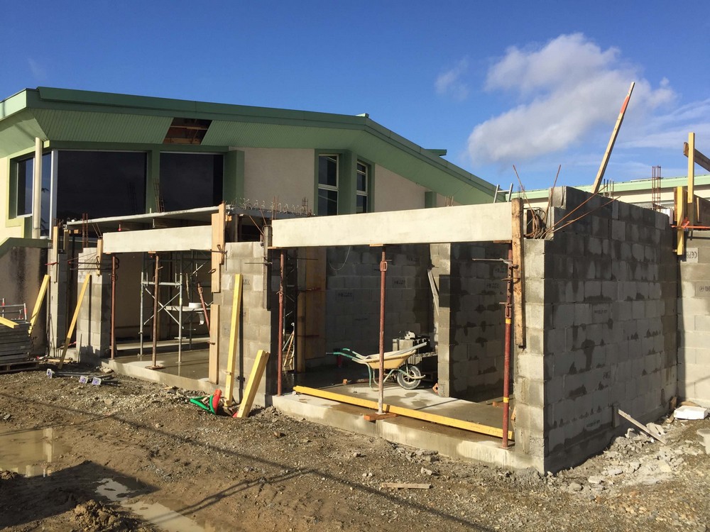 Salle omnisports avant extension