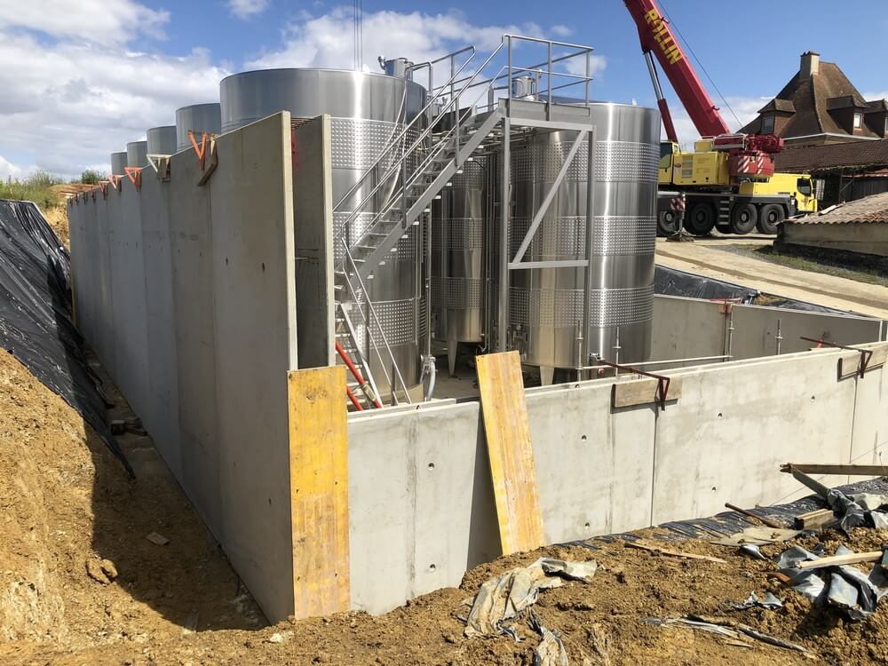 Pose de bilame dans exploitation agricole