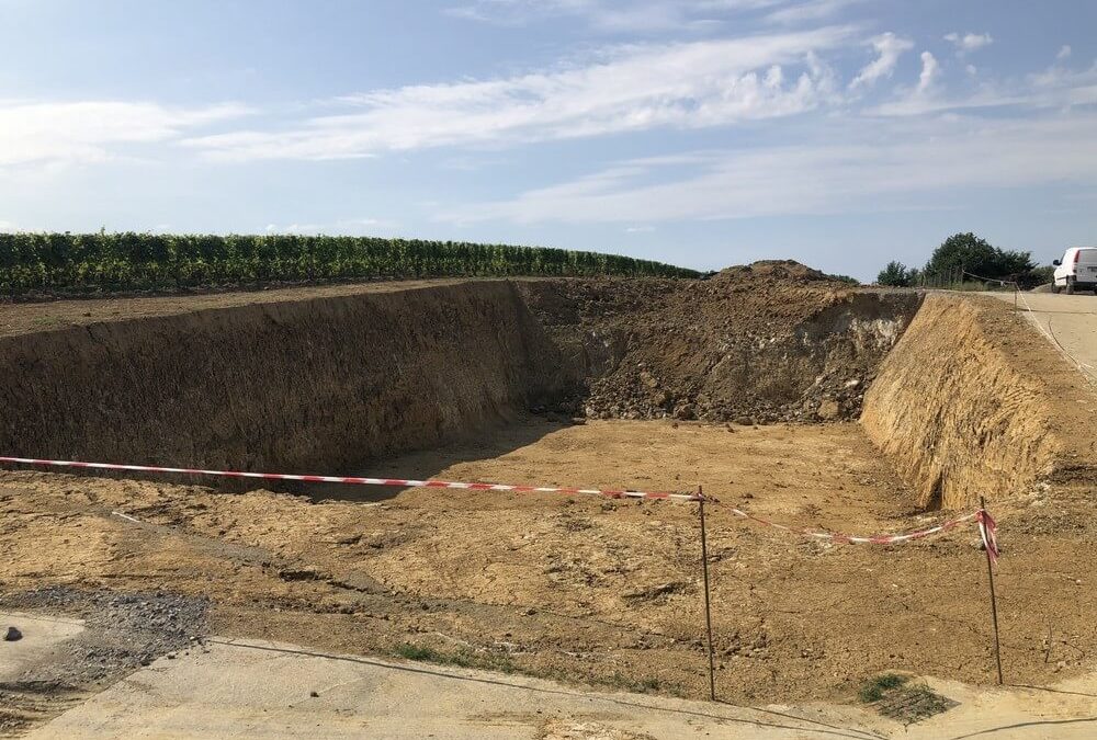 Travaux de terrassement