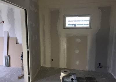 Travaux de cloisonnement et de doublage