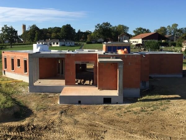 Construction de maison d'architecte à Lanne-Soubiran dans le Gers