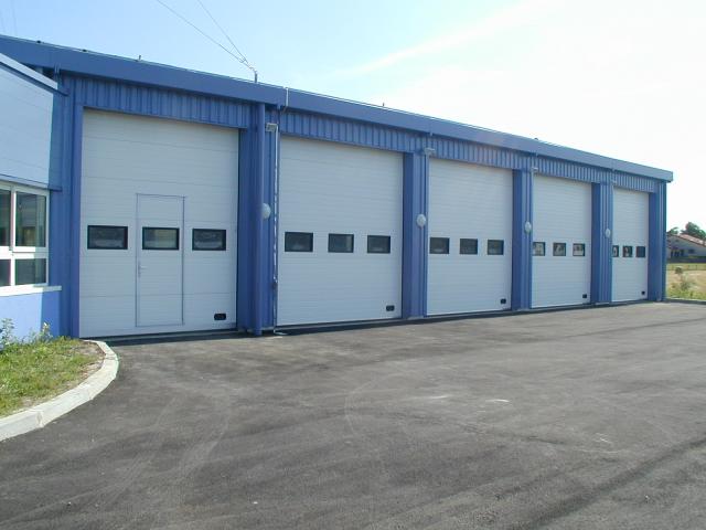 construction du centre de secours du Houga