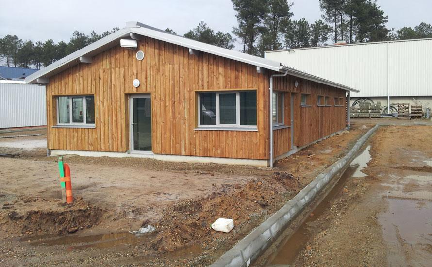 construction d'un local artisanal dans les Landes