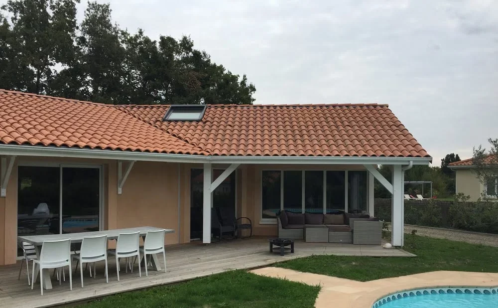 Enduit de façade de garage à Aire sur Adour