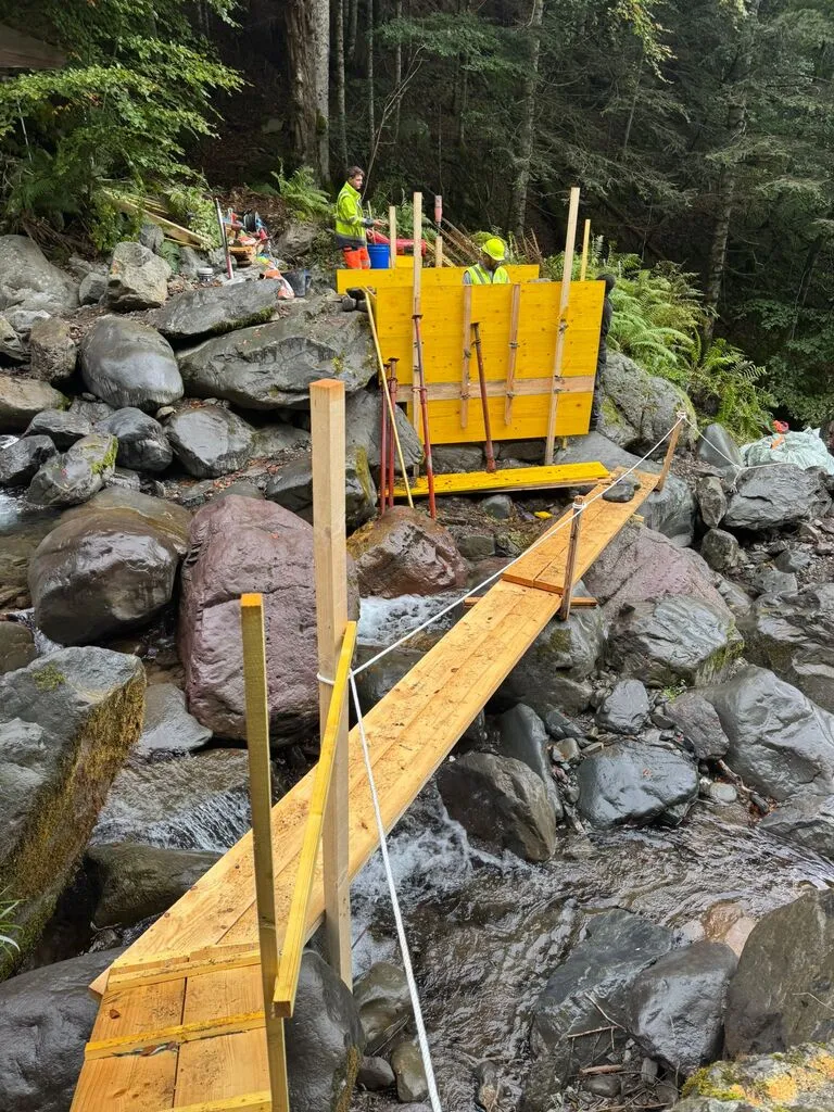 Reprise d'un caniveau existant à Lussagnet