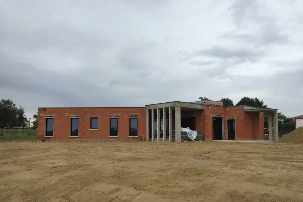 Construction de maison d'architecte à Lanne-Soubiran dans le Gers