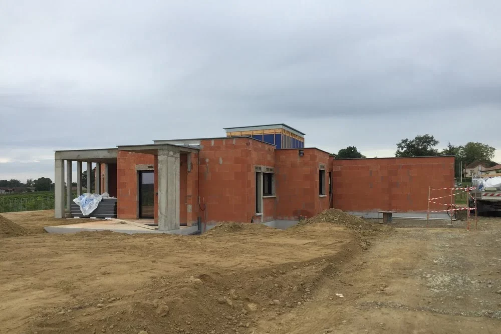 Construction de maison d'architecte à Lanne-Soubiran dans le Gers