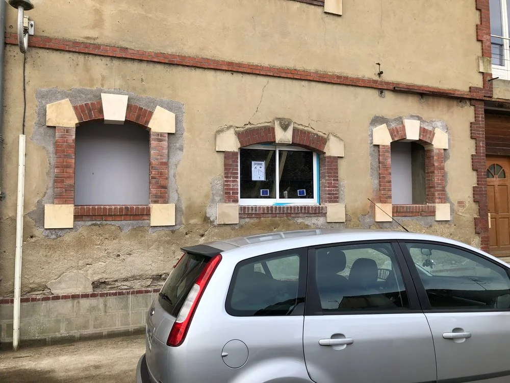 Création d'ouvertures par l'entreprise Pellarini à Aire sur l'Adour