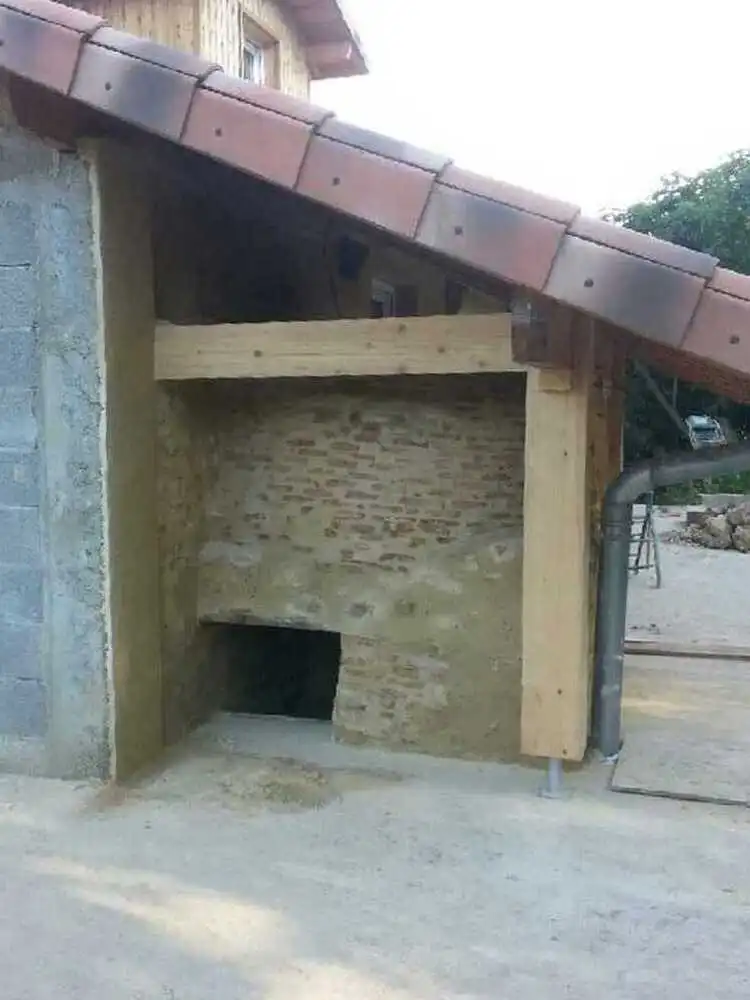 Façade réhabilité à Moncla par l'entreprise Pellarini