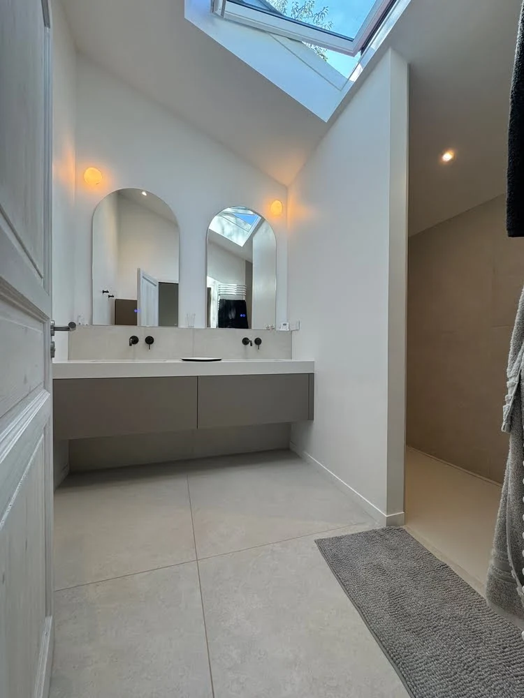 Salle de bains rénovée dans les Landes