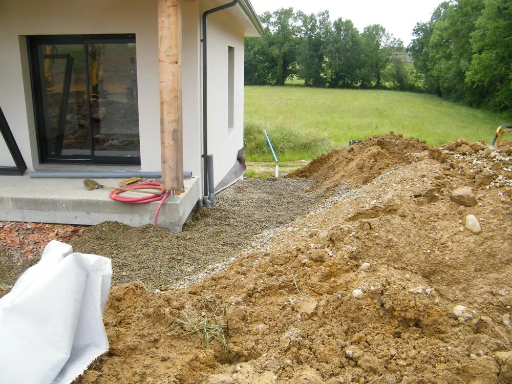Maison ancienne avant isolation par l'extérieur