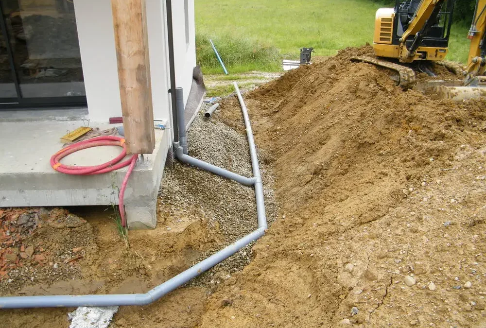 Travaux de réseau pluvial