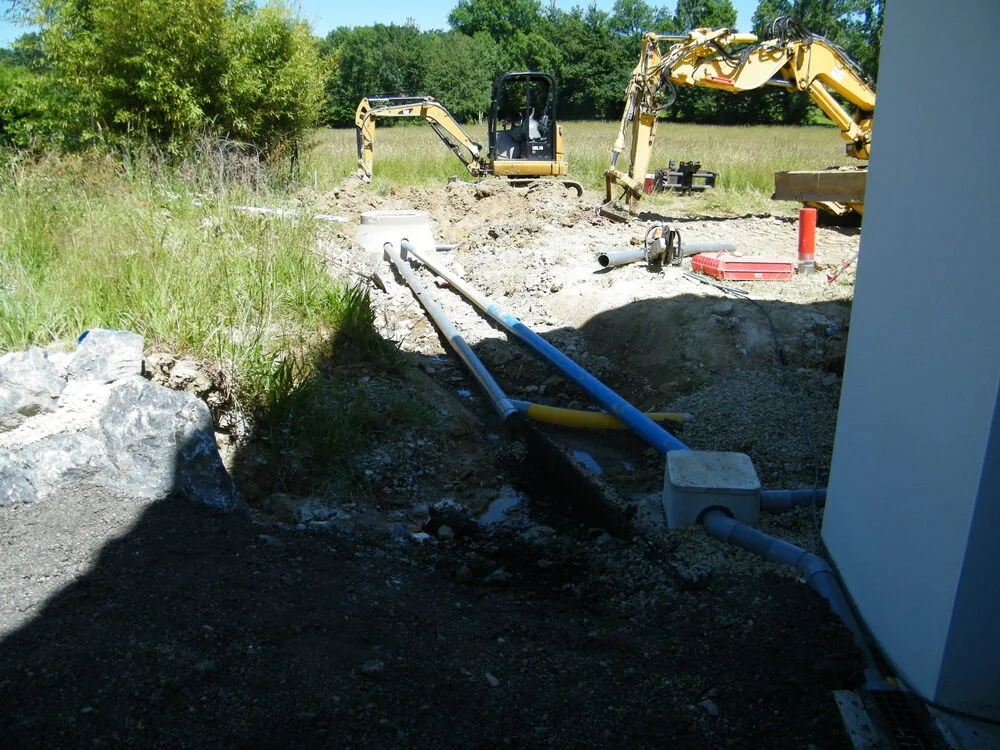 Maison ancienne avant isolation par l'extérieur